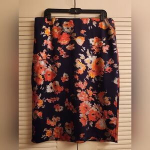 Floral Print Women's Skirt